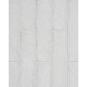 Kensington Silver Glossy Ceramic Tile