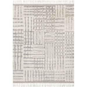 Khalid KF-01 Ivory/Sky Area Rug