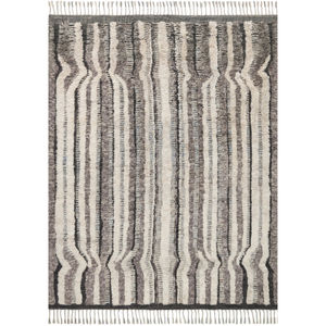 Khalid KF-03 Stone/Charcoal Area Rug