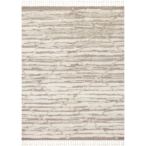 Khalid KF-07 Ivory/Taupe Area Rug