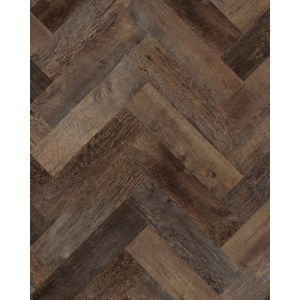 Korlok Select Salvaged Barnwood Herringbone Luxury Vinyl