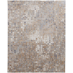 Laina 39G0F Tan/Ivory/Blue Area Rug