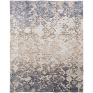 Laina 39G7F Tan/Ivory/Blue Area Rug