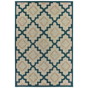 Latitude 804i Grey/Blue Area Rug