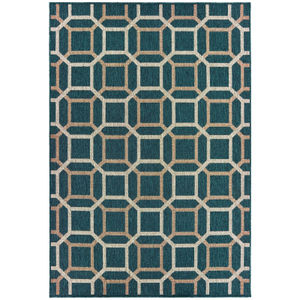Latitude 806b Blue/Grey Area Rug