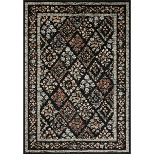 Laurel LAU-04 Black Area Rug