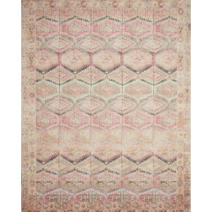 Layla LAY-17 Pink/Lagoon Area Rug