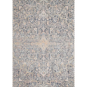 Lucia LUC-02 Charcoal/Multi Area Rug
