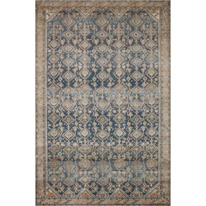 Lenna LEA-01 Indigo/Natural Area Rug