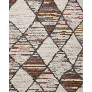 Levitt Shag LEV-05 Ivory/Fiesta Area Rug