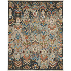Leylan 0563F Taupe/Tan/Orange Rug