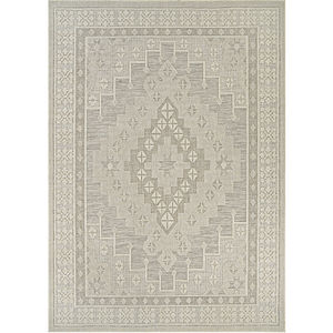 Liguria Sarzana Dove Grey Area Rug