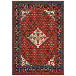 Lilihan 1c Red/Blue Area Rug