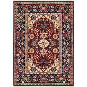 Lilihan 2062r Red/Blue Area Rug
