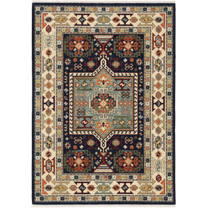 Lilihan 41h Blue/Ivory Area Rug