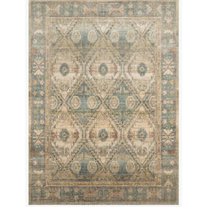 Linnea LIN-02 Natural/Sky Area Rug