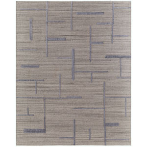 Longridge T8002 Ivory/Blue Area Rug