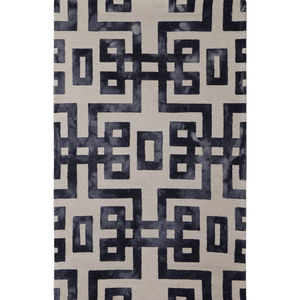 Lorrain 8568F Ivory/Black Area Rug