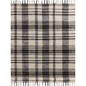 Louie LOE-04 Ivory/Black Area Rug