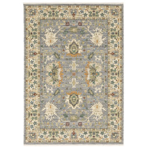 Lucca 2063l Blue/Multi Area Rug