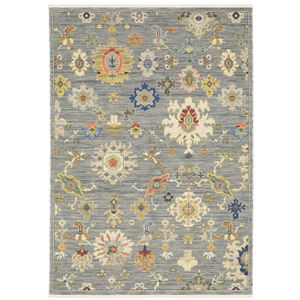 Lucca 5507e Grey/Multi Area Rug