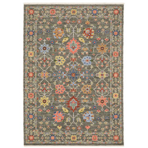 Lucca 93k Grey/Multi Area Rug