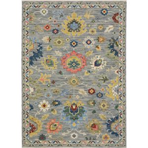 Lucca 2888G Grey/Multi Area Rug