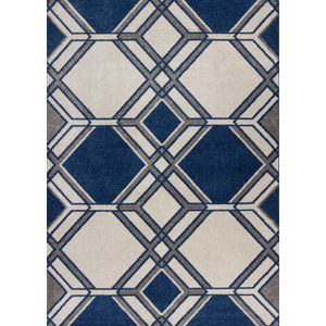 Lucia 2768 Ivory/Denim Grant Area Rug
