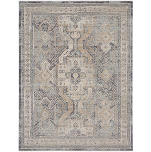 Lynx LNX01 Ivory Charcoal Area Rug