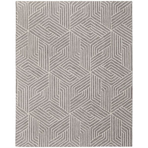 Lytton T8010 Gray/Ivory Area Rug
