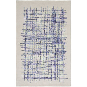 Maddox 8630F Ivory/Blue Area Rug