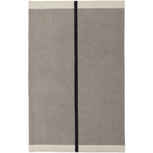 Maguire 8904F Taupe/Black Area Rug