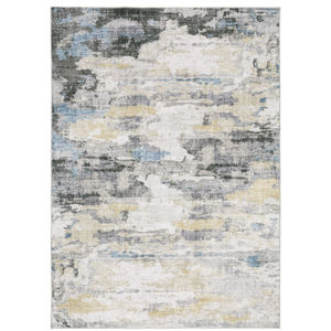 Malibu mal01 Ivory/Grey Area Rug