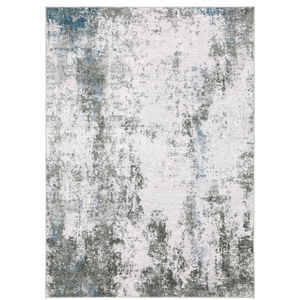 Malibu mal02 Ivory/Grey Area Rug
