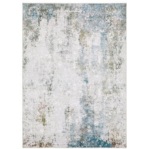 Malibu mal06 Ivory/Blue Area Rug
