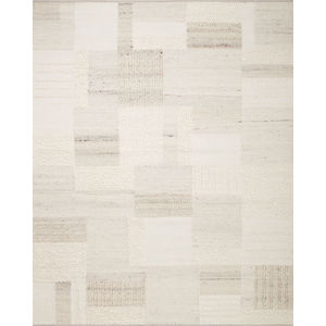 Manfred MAN-01 Ivory/Pebble Area Rug