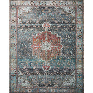 Margot MAT-05 Ocean/Brick Area Rug