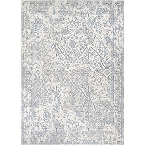 Marina Lillian Oyster/Slate Blue Area Rug