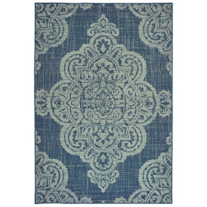Marina 5929b Navy/Grey Area Rug