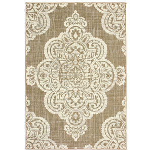 Marina 5929j Tan/Ivory Area Rug
