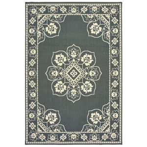 Marina 7764e Grey/Ivory Area Rug