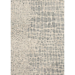 Masai MAS-03 Silver Grey/Ivory Area Rug
