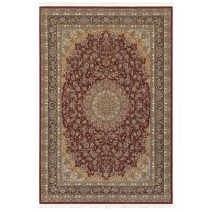 Masterpiece 90r Red/Multi Area Rug