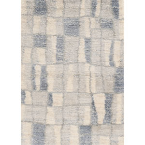 Merino 6702 Ivory/Blue Cityscape Area Rug