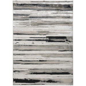 Micah 3049F Silver/Gray/Black Rug