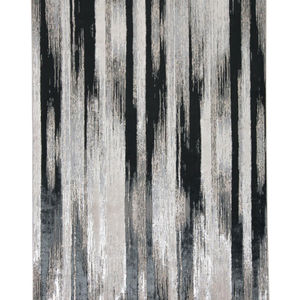 Micah 3338F Black/Silver Area Rug