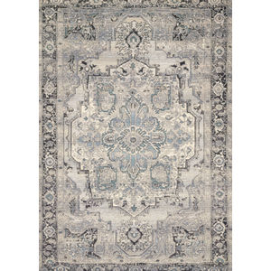 Mika MIK-01 Grey/Blue Area Rug