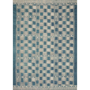 Mika MIK-08 Blue/Ivory Area Rug