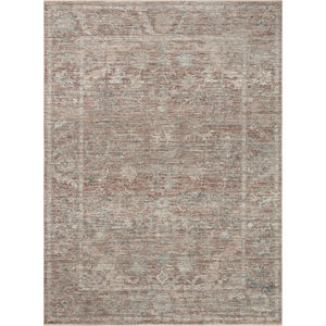 Millie MIE-04 Brick/Fog Area Rug