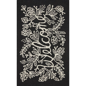 Minnie MIN-03 Black Area Rug